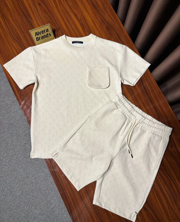 Louis Vuitton Cotton Short Set