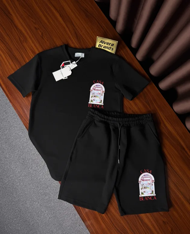 Casablanca Cotton Short Set